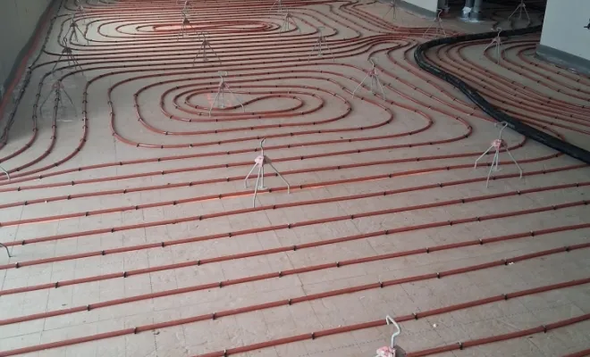 chape liquide, chauffage au sol, coulage, Marc-en-baroeul, FLOOR