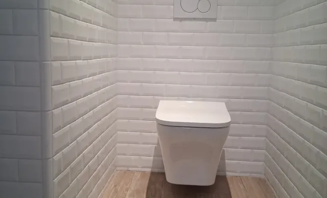 Pose de plusieurs formats de carrelage dans une habitation, Mérignies, FLOOR