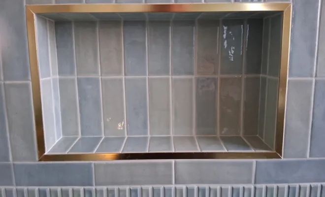 Pose de plusieurs formats de carrelage dans une habitation, Mérignies, FLOOR